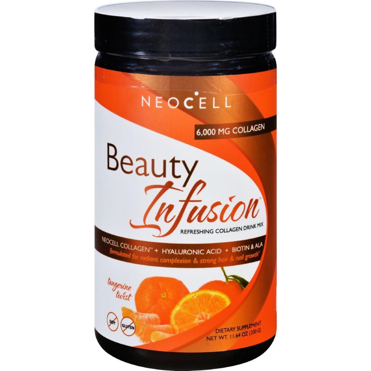 Picture of Neocell Laboratories HG1641406 11.64 oz Collagen Drink Mix Beauty Infusion&#44; Tangerine Twist