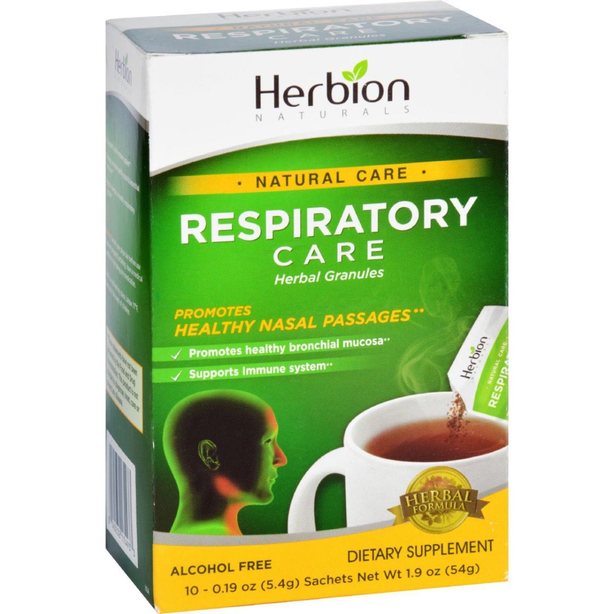 Picture of Herbion Naturals HG1638238 Respiratory Care - Natural Care Herbal Granules&#44; 10 Packets