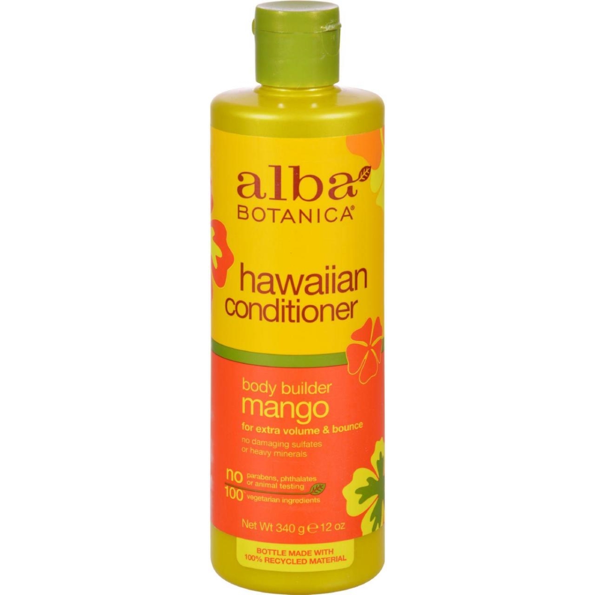 Picture of Alba Botanica HG0596551 12 fl oz Hawaiian Hair Conditioner&#44; Mango Moisturizing