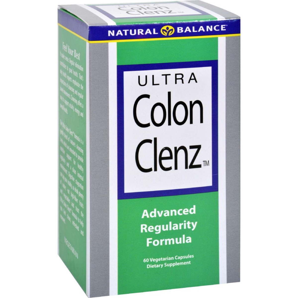 Picture of Natural Balance HG0691204 Ultra Colon Clenz - 60 Vegetarian Capsules