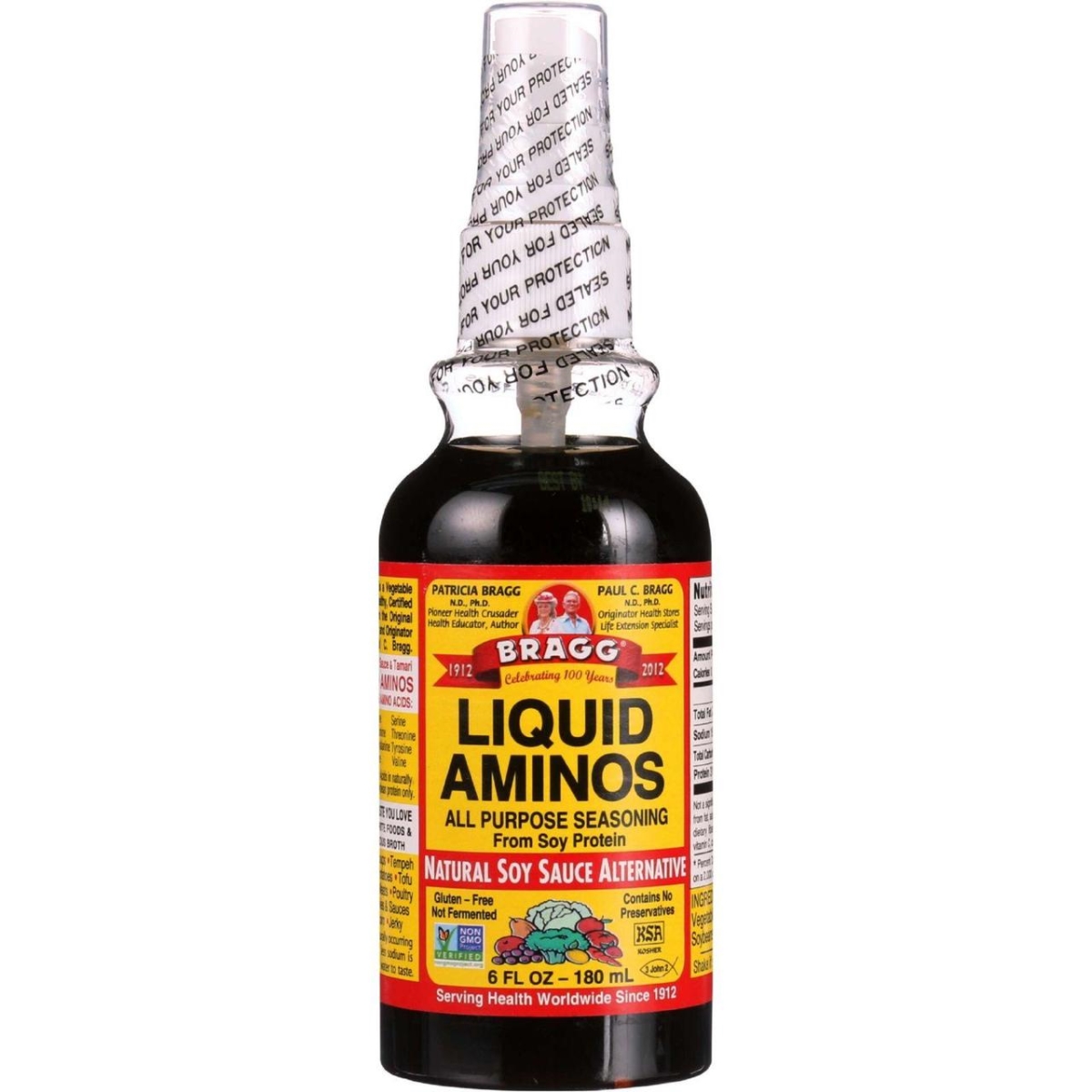 Picture of Bragg HG0725663 6 oz Liquid Aminos Spray Bottle - Case of 24