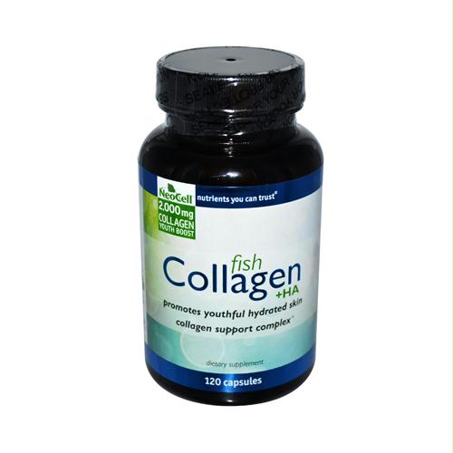 Picture of Neocell Laboratories HG0865550 Neocell Marine Collagen Plus Hyaluronic Acid - 120 Capsules
