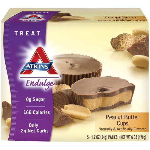 Picture of Atkins HG1272525 1.2 oz Endulge Bars Chocolate Peanut Butter Cups&#44; 5 Count