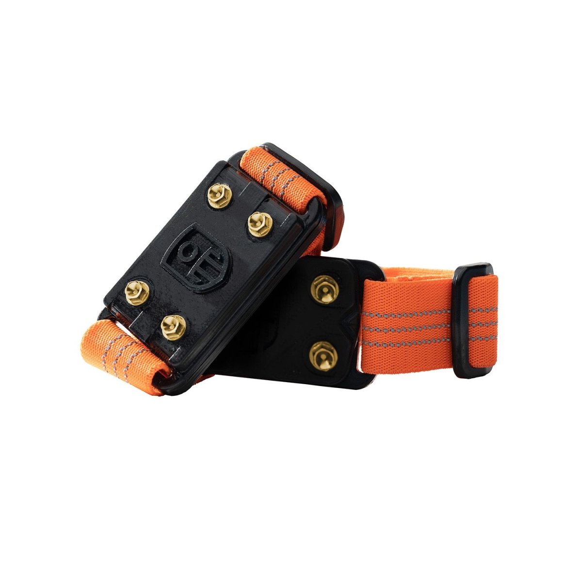 Traction Device, Mid-Sole Coverage, Pull-On, Brass, Stud, Fits Shoe Size Universal