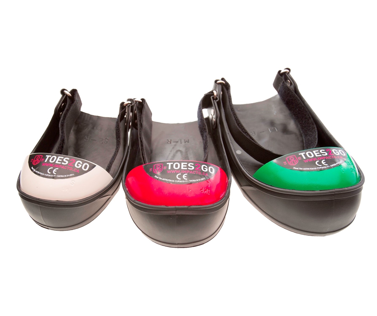 TOES2GO Composite Toe Cap Safety Overshoes, Small