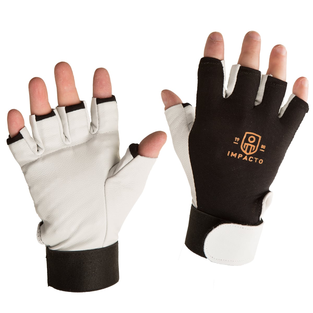 Anti-Vibration Gloves,L,Black/White,PR