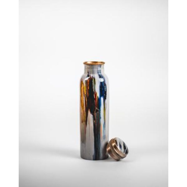 Picture of In Creation 4796 Painters Multi Drip Copper Water Bottle