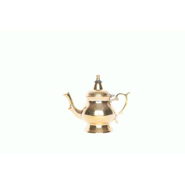 Picture of In Creation 7268 Safa Brass Teapot with Brass Handle