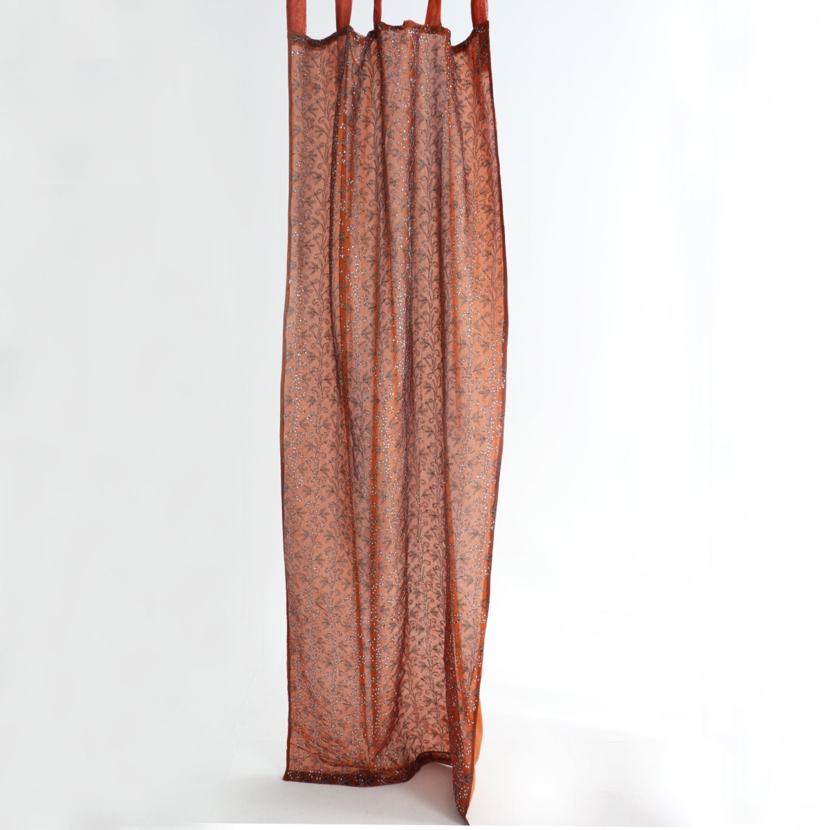 2008 Beautiful Rayon Curtains, Rust