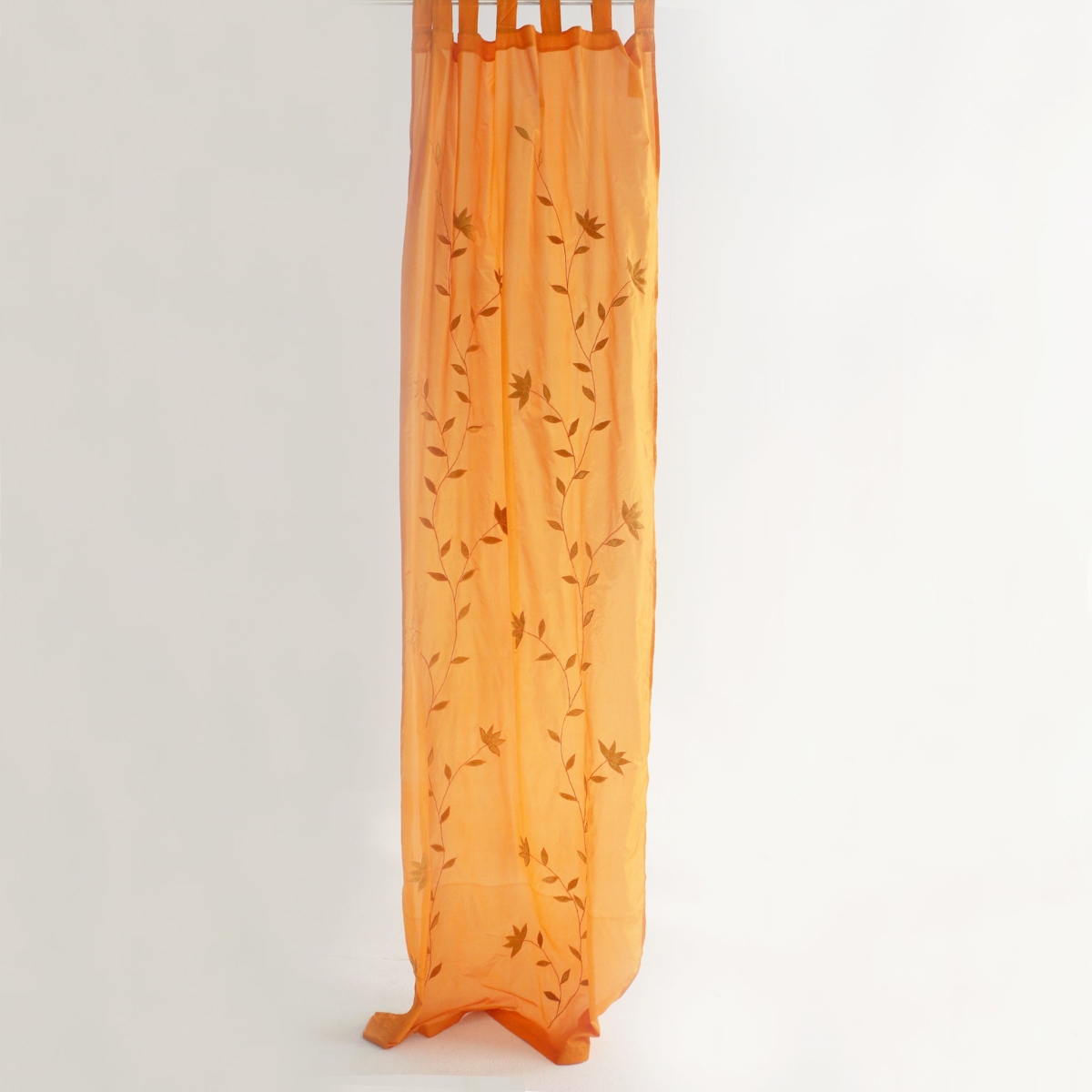 C-13 O Beautiful Polyester Curtains, Orange