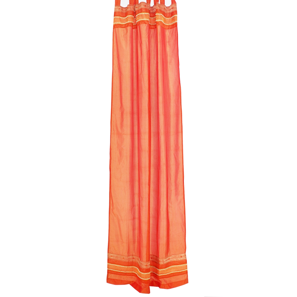 C 288O Beautiful Polyester Curtains, Orange