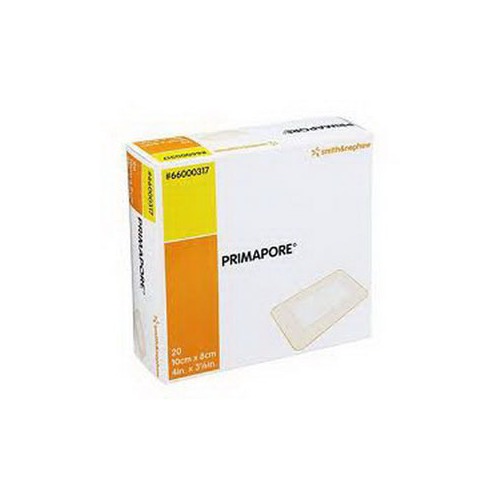 5466007140 13.75 x 4 in. Primapore Adhesive Non-Woven Wound Dressing