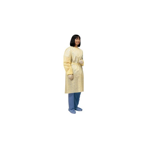 Picture of Cardinal Health 551100PG Universal Lightweight Isolation Gown, Yellow