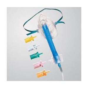 Picture of Carefusion 55001250 6 in. Trach Pediatric Mask with Flex Tube