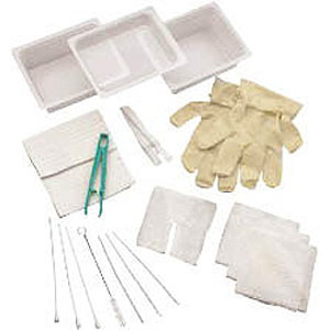 Picture of Carefusion 554682A Complete Tracheostomy Cleaning Tray without Gloves