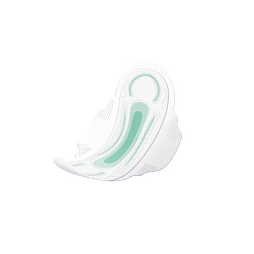 Picture of Cardinal Health Distributor 55FHPADORG 12.25 in. Thin Overnight Pad with Wings