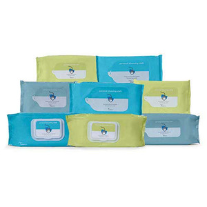 552AWUD42 Personal Cleansing Cloth, 3.2 Percentage Dimethicone, Non-Flushable - Fragrance Free