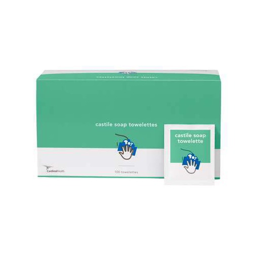 55MWCSSP 4.88 x 7.8 in. Castile Soap Towelette