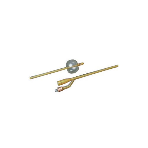 Picture of Bard Home Health Division 570165V20S 20 fr Silicone-Elastomer Coated 2-Way Foley Catheter