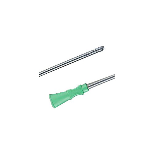Picture of Bard Home Health Division 57423714 14 fr&#44; 16 in. Clean-Cath Coude Olive Tip Pvc Intermittent Catheter with Funnel