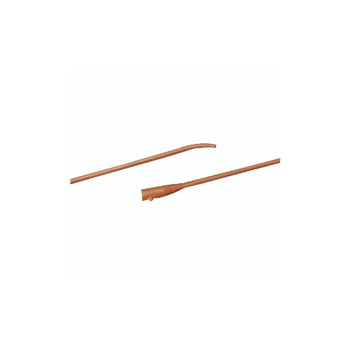 Picture of Bard Home Health Division 57120616 16 in. Coude Tiemann Two-Eye Latex Catheter