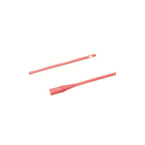 Picture of Bard Home Health Division 57277712 16 in. Red Rubber All-Purpose Urethral Catheter