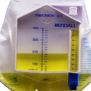 687000LL 400 ml Urine Meter with Luer - Lock Sampling