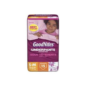 Picture of Kimberly Clark 6941314 Disposable Underwear for Girls&#44; Small & Medium
