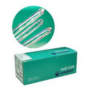 Picture of Coloplast 764112 12 fr, 16 in. Soft Straight Hydrophilic Intermittent Catheter