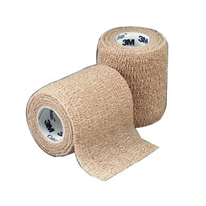Picture of 3M 882082 2 in. x 5 yd Coban Non-Sterile Self-Adherent Wrap, Tan
