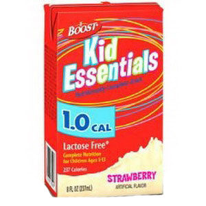 Picture of Nestle Healthcare Nutrition 85335300 8 oz Boost Kid Essentials 1.0 Nutrition Strawberry Flavor, Brik Pak