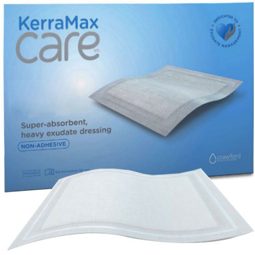 87PRD500240 8 x 9 in. KerraMax Care Super Absorbent Dressing
