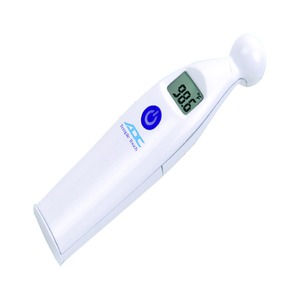 Picture of American Diagnostic ADC427Q 4.66 x 1.16 x 1 in. Temple Touch 6-Second Conductive Thermometer&#44; Dual Scale - 1.5V Battery