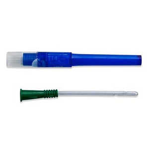 Picture of Cure Medical CQT14K 14 fr Cure Twist Sterile Intermittent Catheter with Insertion Kit