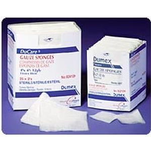 DE82412 4 x 4 in. Woven Gauze Sponge Sterile 2s, 12-Polyester