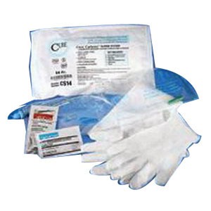 Picture of Cure Medical CQCS8 8 fr 1500 ml Unisex Closed System Kit with Integrated