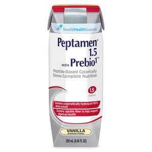 Picture of Nestle Healthcare Nutrition CR4390034958 250 ml Peptamen with Prebio, Vanila