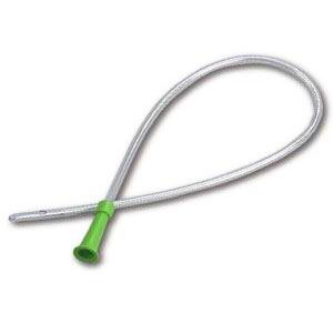 Picture of Cure Medical CQT14 14 fr 6 in. Twist Pre-Lubricated Straight Intermittent Catheter
