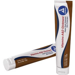 Picture of Dynarex DX1155 4 oz Vitamin A & D Ointment, Flip Top Tube