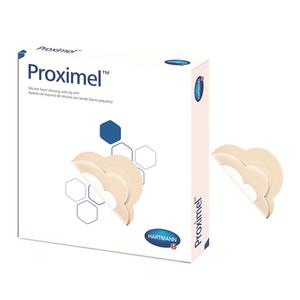 EV14700000 Proximel Silicone Dressing with Border, Large Sacrum