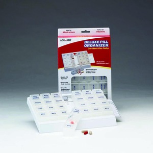 Picture of Apothecary HEI400407 Deluxe Pill Organizer with Compartments