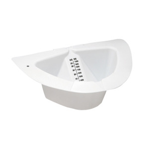 KI02071 Commode Deluxe Specimen Pan - Black