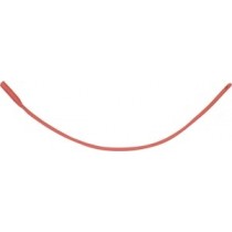 Picture of Amsino MKAS44016 16 in. 16 French Rubber Straight Intermittent Catheter&#44; Red