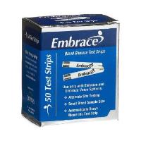 Picture of Omnis Health OHAPX02AB0202MO Embrace Blood Glucose Test Strip&#44; 50 Count