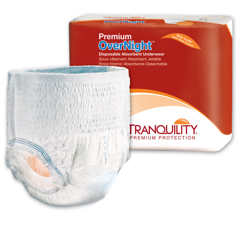 PU2118 Premium Overnight Disposable Absorbent Underwear - 2XL