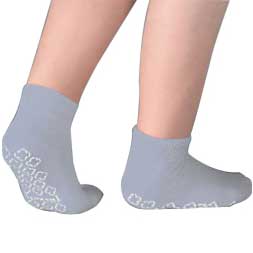 Picture of Cardinal Health PH58125GRY Single Tread Patient Safety Footwear with Terrycloth Interior&#44; Grey - Extra Large