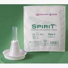RH39101 25 mm 3 Hydrocolloid Sheath Male External Catheter, Small