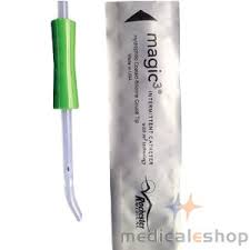 Picture of Bard Medical Home Care RH53614 16 in. 14 French Magic 3 Hydrophilic Male Intermittent Catheter