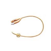 Picture of Teleflex Medical RU318116 16 in. 16 French 5 CC Pure Gold Coude Tip 2-Way Foley Catheter