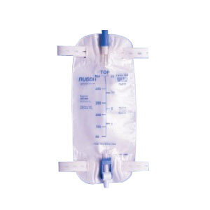 Picture of Teleflex Medical RU453932 32 oz Easy Tap Leg Bag with PVC Extension Tubing